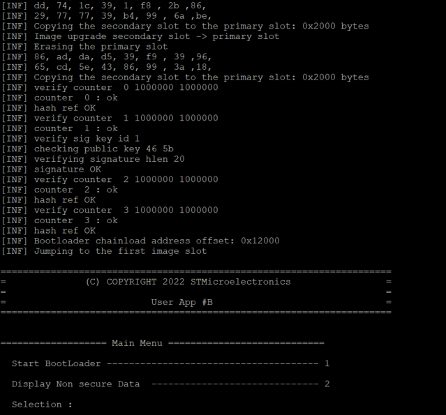 SECURITY H573 device NEW Firmware display on Putty2.png