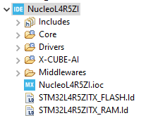 STM32CubeIDE project
