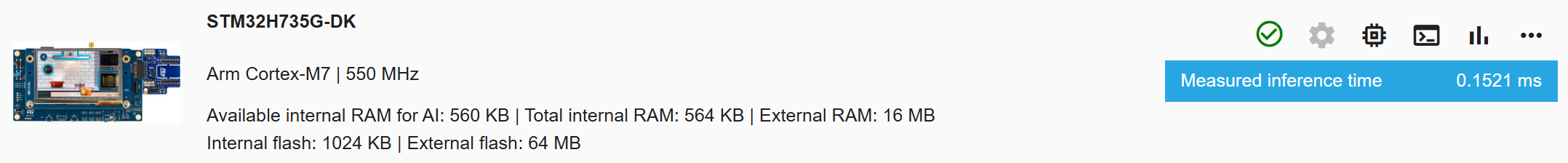 DevCloud benchmark board result.png