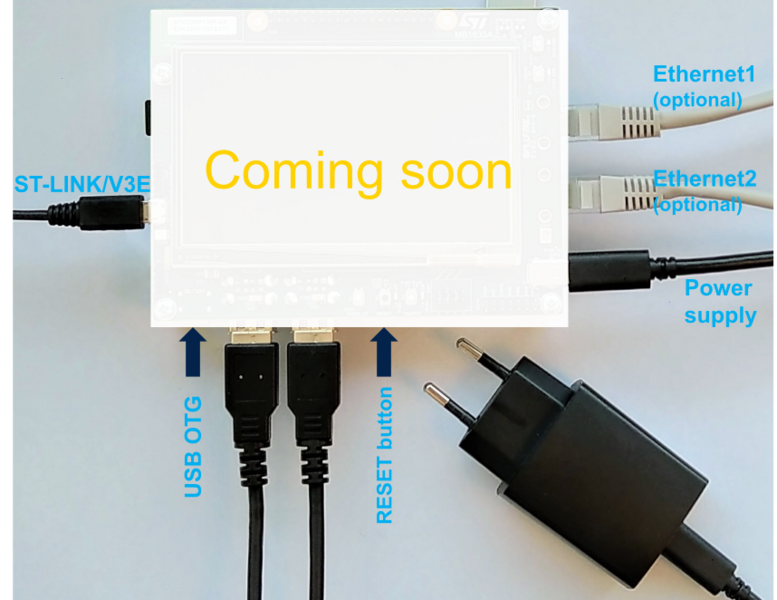 File:STM32MP135F-DK with power stlink flasher ethernet.png